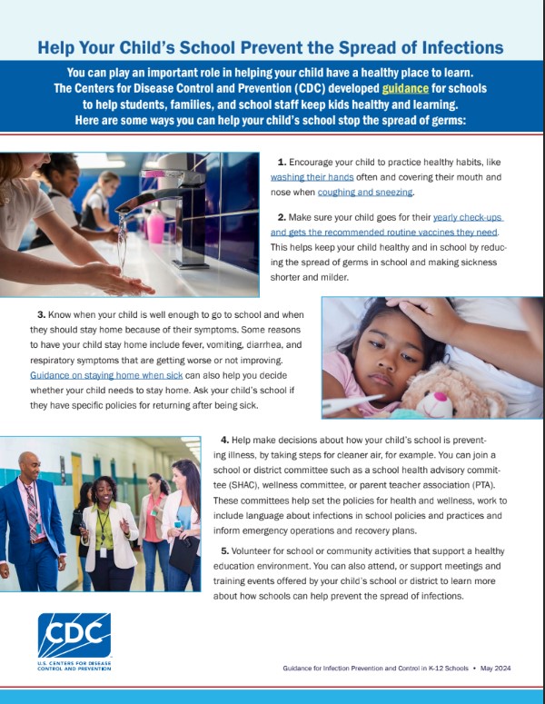 Spread of Infections